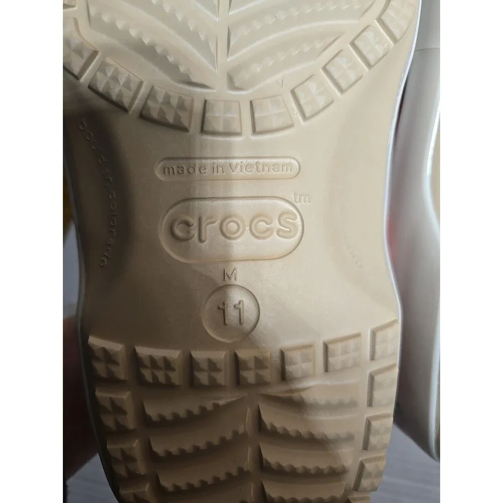Crocs Frida Kahlo Classic Clog Slip On  Mens Size 11 New No Box  Customized.